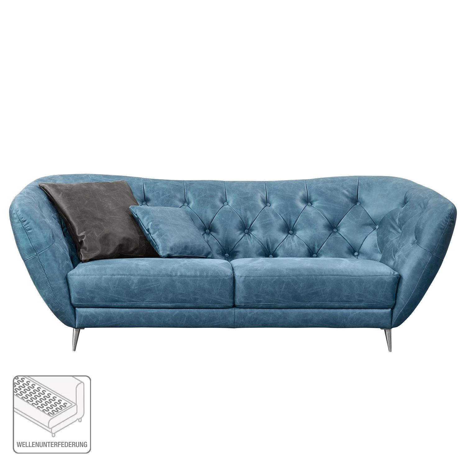 Ars manufacti Bigsofa Larrau - Antiklederlook 2 Ars manufacti Bigsofa Larrau - Antiklederlook – Bild 2