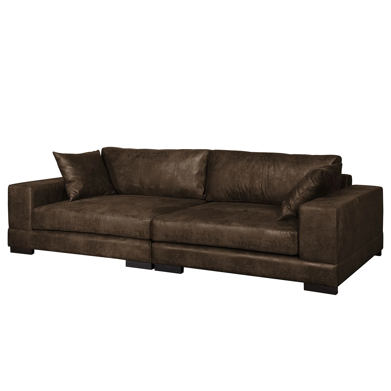 Fredriks Bigsofa Mandor Antiklederlook - Braun 1 Fredriks Bigsofa Mandor Antiklederlook - Braun