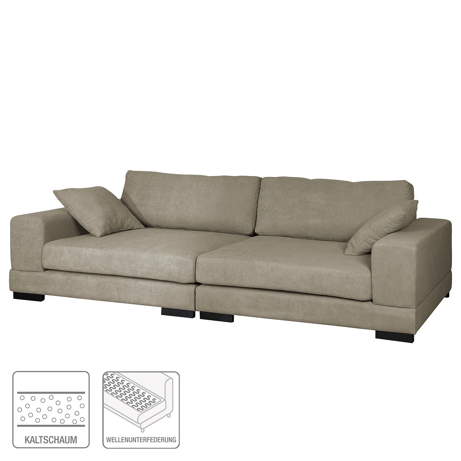 Fredriks Bigsofa Mandor Microfaser - Cubanit 2 Fredriks Bigsofa Mandor Microfaser - Cubanit – Bild 2