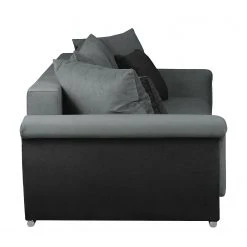 Fredriks Bigsofa Manville (mit Schlaffunktion) - Microfaser - Schwarz / Grau -Wohnzimmermöbel boutique en ligne bigsofa manville mit schlaffunktion microfaser schwarz grau 4094580