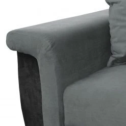 Fredriks Bigsofa Manville (mit Schlaffunktion) - Microfaser - Schwarz / Grau -Wohnzimmermöbel boutique en ligne bigsofa manville mit schlaffunktion microfaser schwarz grau 4094584