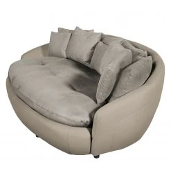 Cotta Bigsofa Pias Kunstleder / Webstoff - Cappuccino / Champagnermetallic 7 Cotta Bigsofa Pias Kunstleder / Webstoff - Cappuccino / Champagnermetallic -Wohnzimmermöbel boutique en ligne bigsofa pias kunstleder webstoff 4111476
