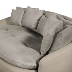Cotta Bigsofa Pias Kunstleder / Webstoff - Cappuccino / Champagnermetallic 9 Cotta Bigsofa Pias Kunstleder / Webstoff - Cappuccino / Champagnermetallic -Wohnzimmermöbel boutique en ligne bigsofa pias kunstleder webstoff 4111484