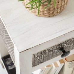 Wolf-Möbel Beistelltisch Goa White - Mehrfarbig -Wohnzimmermöbel boutique en ligne blumensaeule goa white mehrfarbig 4028196