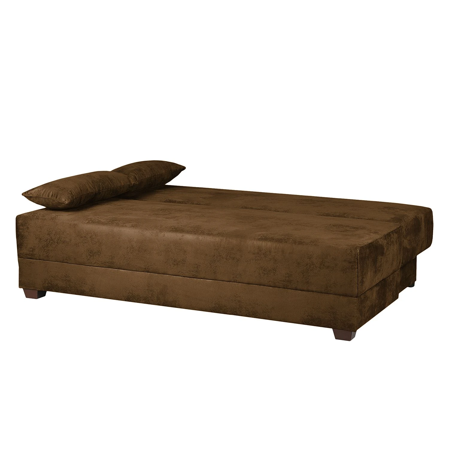 Ars Natura Boxspring-Schlafsofa Dingo - Antiklederoptik - Braun 3 Ars Natura Boxspring-Schlafsofa Dingo - Antiklederoptik - Braun – Bild 3