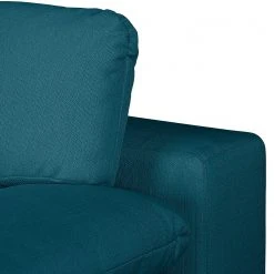 Fredriks Boxspring-Schlafsofa Goodlow - Webstoff Polia: Jeansblau - Mit Schlaffunktion -Wohnzimmermöbel boutique en ligne boxspring schlafsofa goodlow strukturstoff petrol 4281272