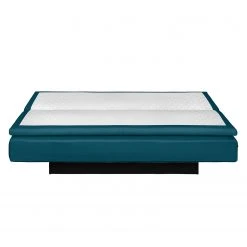 Fredriks Boxspring-Schlafsofa Goodlow - Webstoff Polia: Jeansblau - Mit Schlaffunktion -Wohnzimmermöbel boutique en ligne boxspring schlafsofa goodlow strukturstoff petrol 4281312