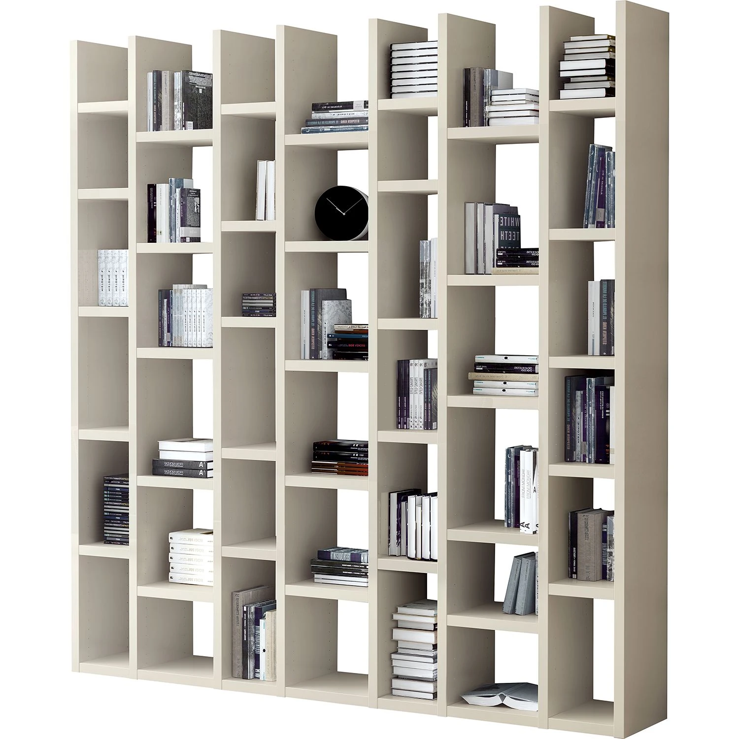 Loftscape Bücherregal Emporior II - Hellbeige - Breite: 211 cm 1 Loftscape Bücherregal Emporior II - Hellbeige - Breite: 211 cm
