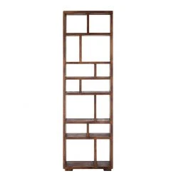 Ars Natura Bücherregal Trangle - Sheesham Massiv -Wohnzimmermöbel boutique en ligne buecherregal trangle sheesham massiv 702678