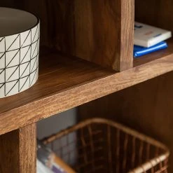 Ars Natura Bücherregal Trangle - Sheesham Massiv -Wohnzimmermöbel boutique en ligne buecherregal trangle sheesham massiv 723994