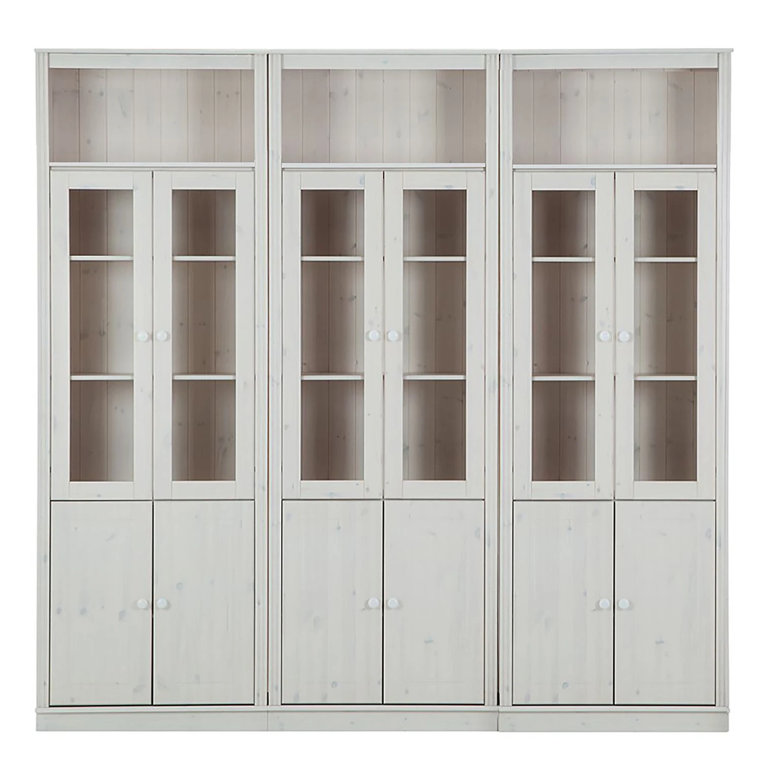 Maison Belfort Bücherwand Lillehammer III - Kiefer massiv - Kiefer Weiß 2 Maison Belfort Bücherwand Lillehammer III - Kiefer massiv - Kiefer Weiß – Bild 2