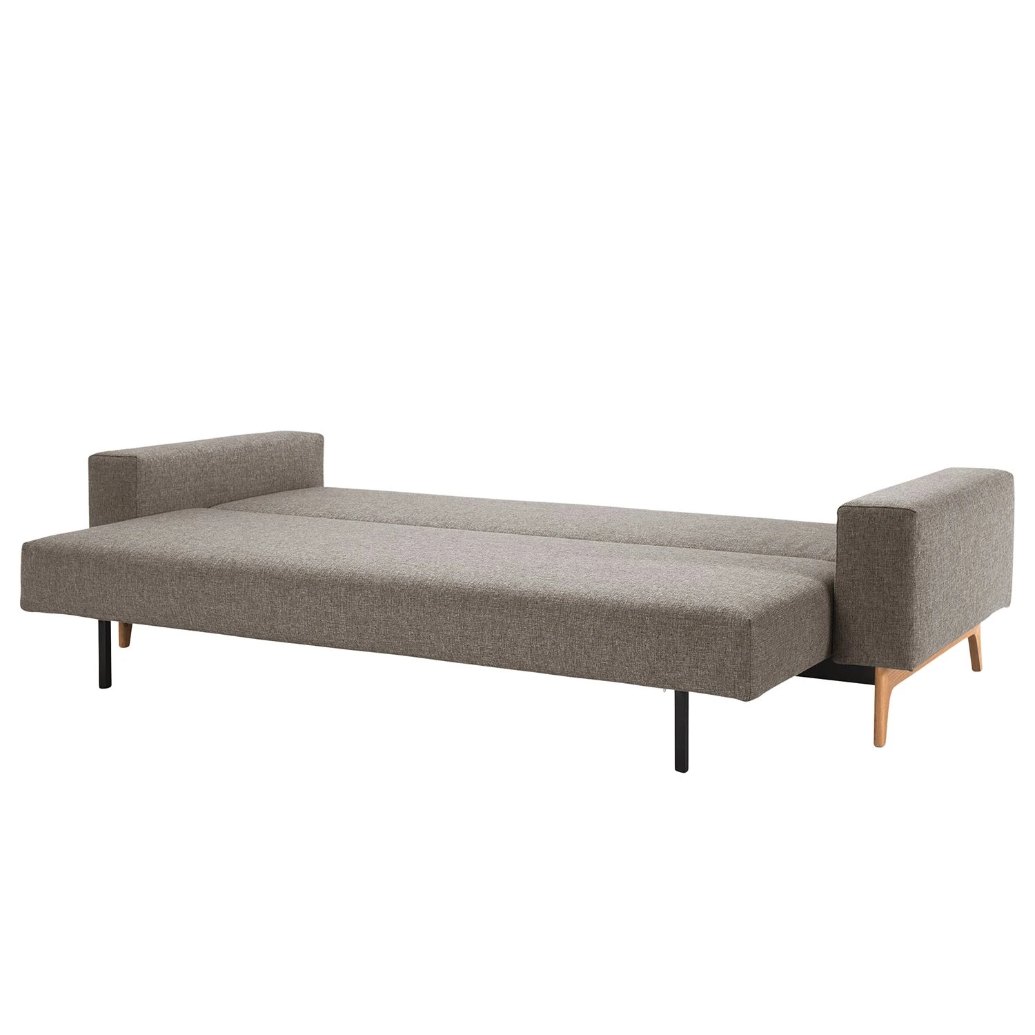 Innovation Möbel Schlafsofa Idun - Webstoff - Platin - Stoff 521 Mixed Dance Grey 4 Innovation Möbel Schlafsofa Idun - Webstoff - Platin - Stoff 521 Mixed Dance Grey – Bild 4