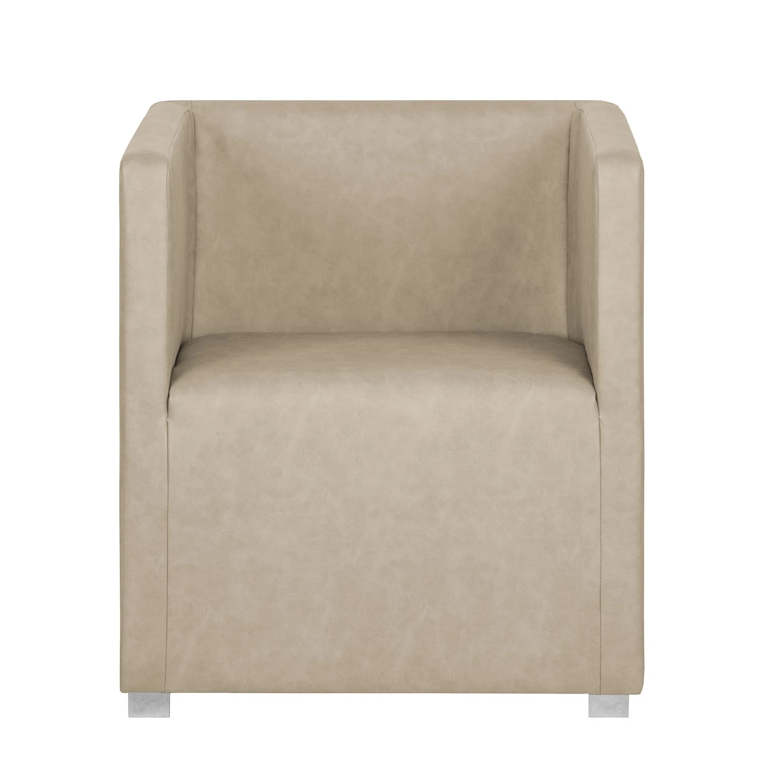 Mooved Cocktailsessel Carmen Kunstleder - Steingrau 2 Mooved Cocktailsessel Carmen Kunstleder - Steingrau – Bild 2