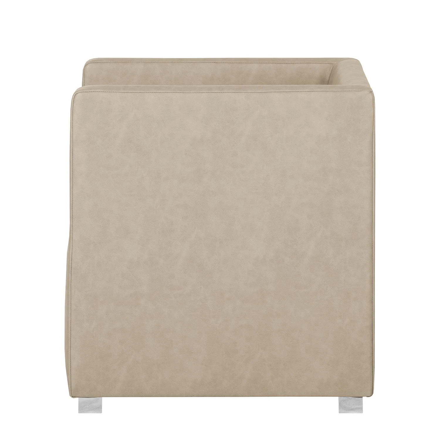 Mooved Cocktailsessel Carmen Kunstleder - Steingrau 3 Mooved Cocktailsessel Carmen Kunstleder - Steingrau – Bild 3