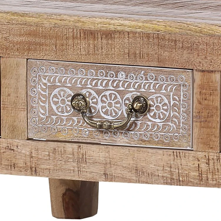 Ars manufacti Couchtisch Curenna - Mango teilmassiv - Mango / Braun 7 Ars manufacti Couchtisch Curenna - Mango teilmassiv - Mango / Braun – Bild 7