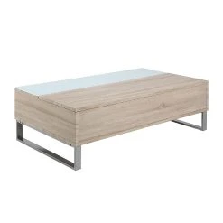 Loftscape Couchtisch Dahlia - Eiche Sonoma Dekor / Weiß -Wohnzimmermöbel boutique en ligne couchtisch dahlia eiche sonoma dekor 1029426