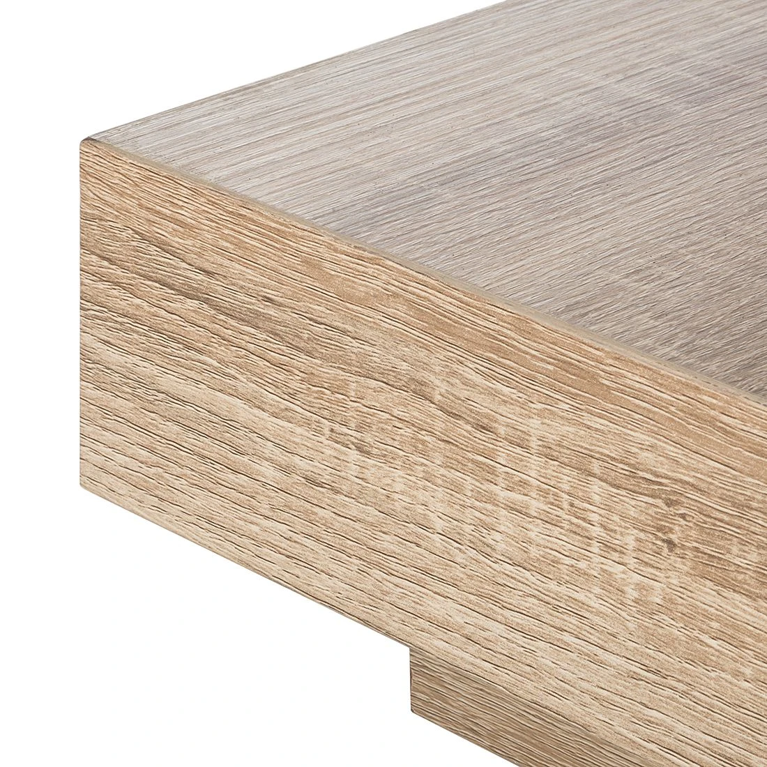 Fredriks Couchtisch Emblaze - Hochglanz Weiß / Eiche Sonoma Dekor 8 Fredriks Couchtisch Emblaze - Hochglanz Weiß / Eiche Sonoma Dekor – Bild 8