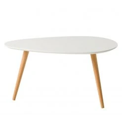 Mørteens Couchtisch Lilja I (2-teilig) - Matt Weiß -Wohnzimmermöbel boutique en ligne couchtisch lilja i 2 teilig buche teilmassiv matt weiss 5127272