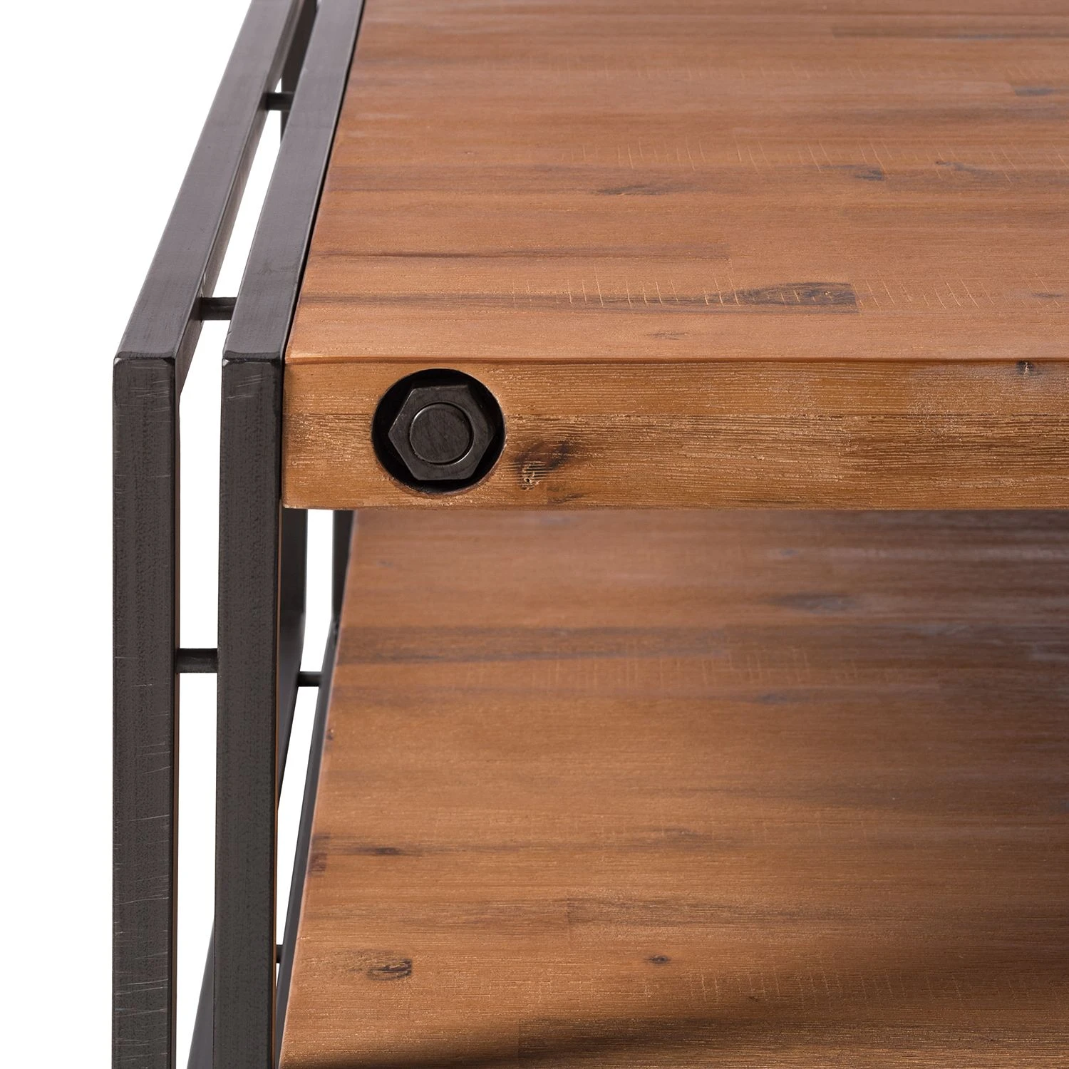 Ars manufacti Couchtisch Manchester IV - Akazie massiv / Metall - Akazie / Anthrazit 8 Ars manufacti Couchtisch Manchester IV - Akazie massiv / Metall - Akazie / Anthrazit – Bild 8