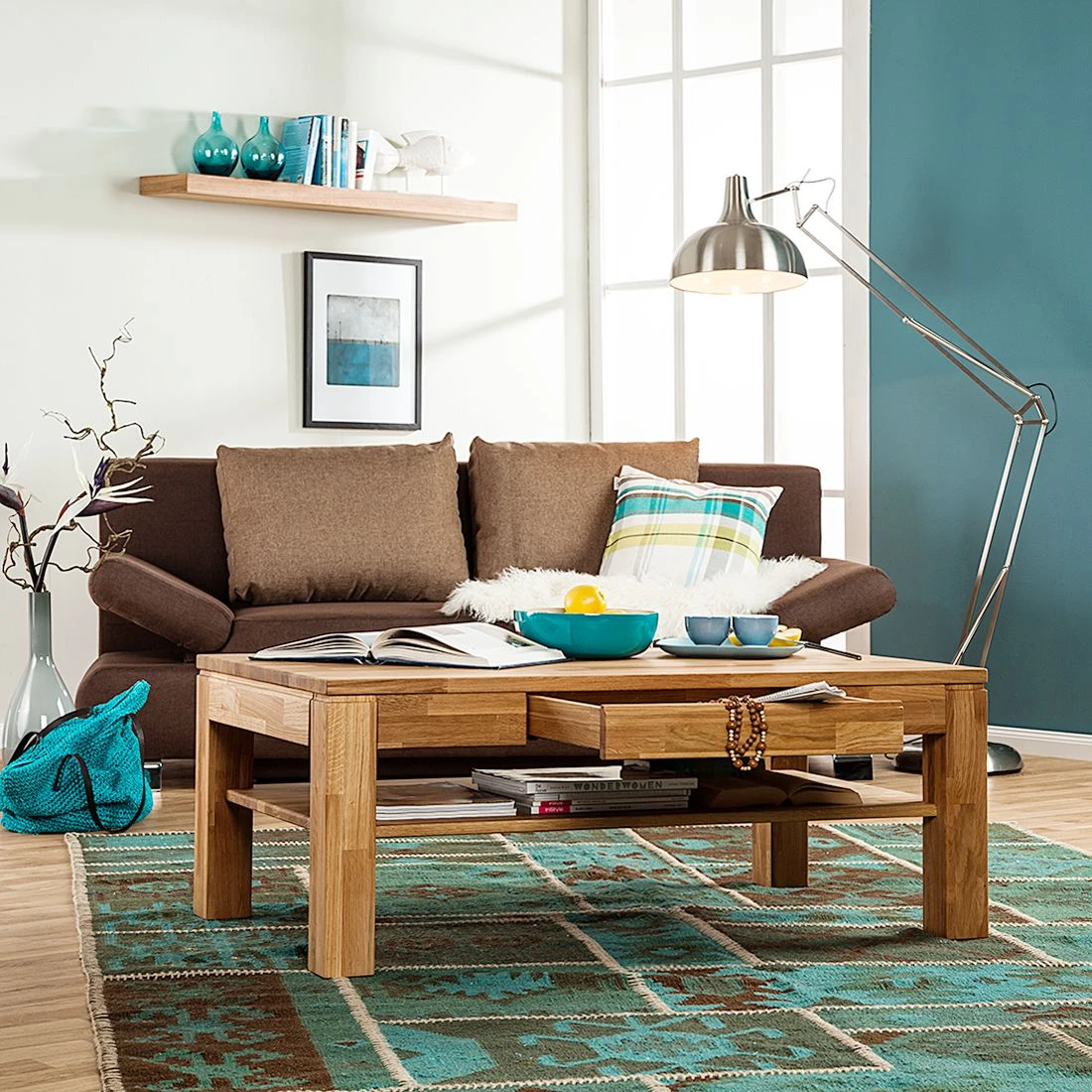 Ars Natura Couchtisch Mikkel - Asteiche geölt 3 Ars Natura Couchtisch Mikkel - Asteiche geölt – Bild 3