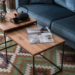 Ars manufacti Couchtisch Minneola (2-teilig) - Eiche massiv / Metall - Eiche 16 Ars manufacti Couchtisch Minneola (2-teilig) - Eiche massiv / Metall - Eiche -Wohnzimmermöbel boutique en ligne couchtisch minneola 2 teilig eiche massiv metall eiche 4774788