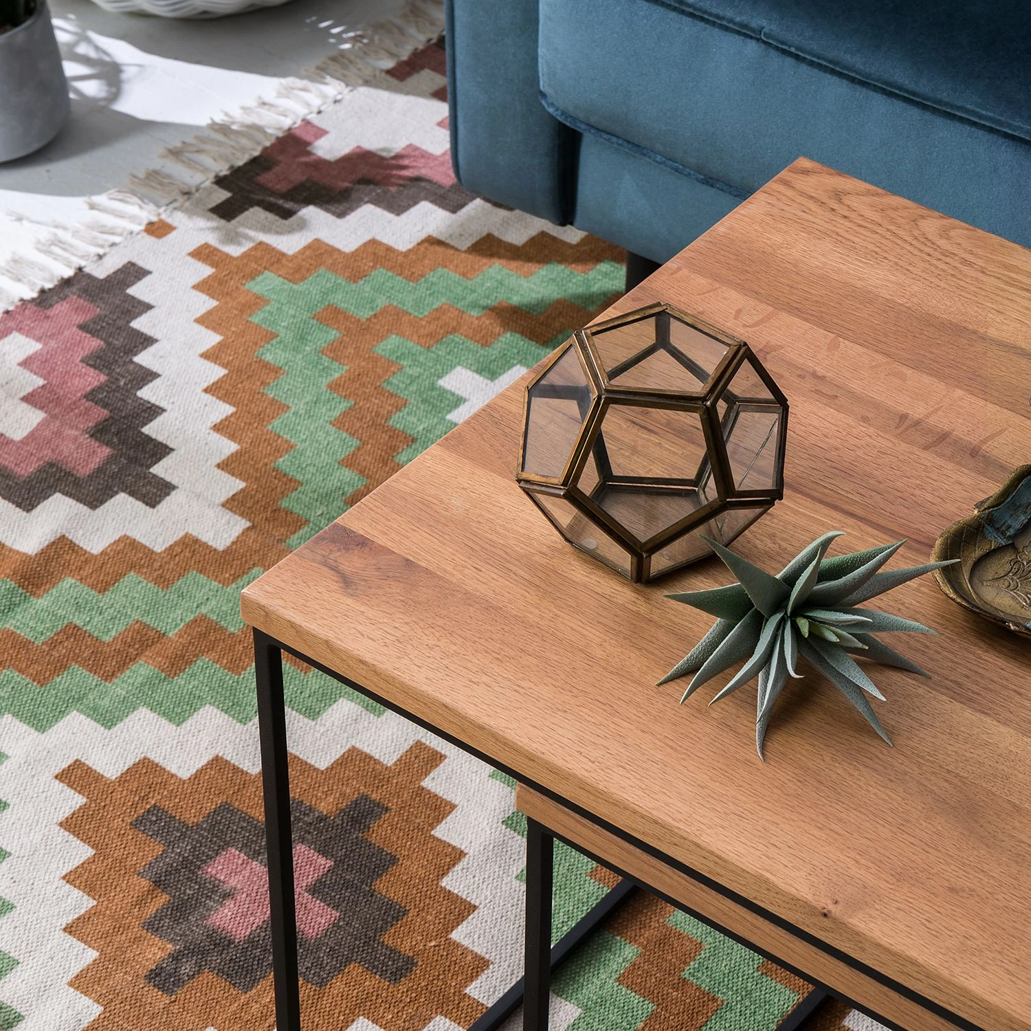 Ars manufacti Couchtisch Minneola (2-teilig) - Eiche massiv / Metall - Eiche 11 Ars manufacti Couchtisch Minneola (2-teilig) - Eiche massiv / Metall - Eiche – Bild 11