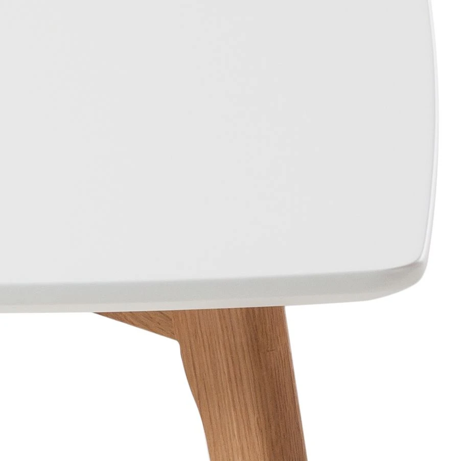 Mørteens Couchtisch Obory - Eiche teilmassiv - Weiß / Eiche 10 Mørteens Couchtisch Obory - Eiche teilmassiv - Weiß / Eiche – Bild 10