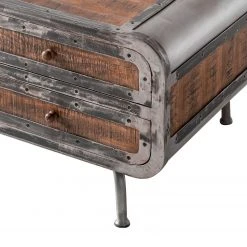 Ars manufacti Couchtisch Wharton - Akazie teilmassiv / Stahl -Wohnzimmermöbel boutique en ligne couchtisch wharton mango teilmassiv stahl 5212572