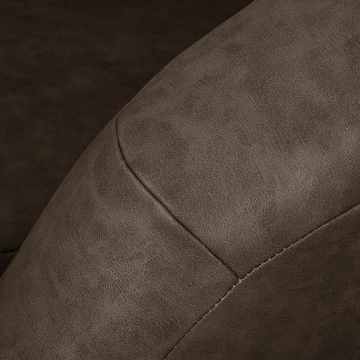 Fredriks Drehsessel Marvin Antiklederoptik - Dunkelbraun 7 Fredriks Drehsessel Marvin Antiklederoptik - Dunkelbraun – Bild 7