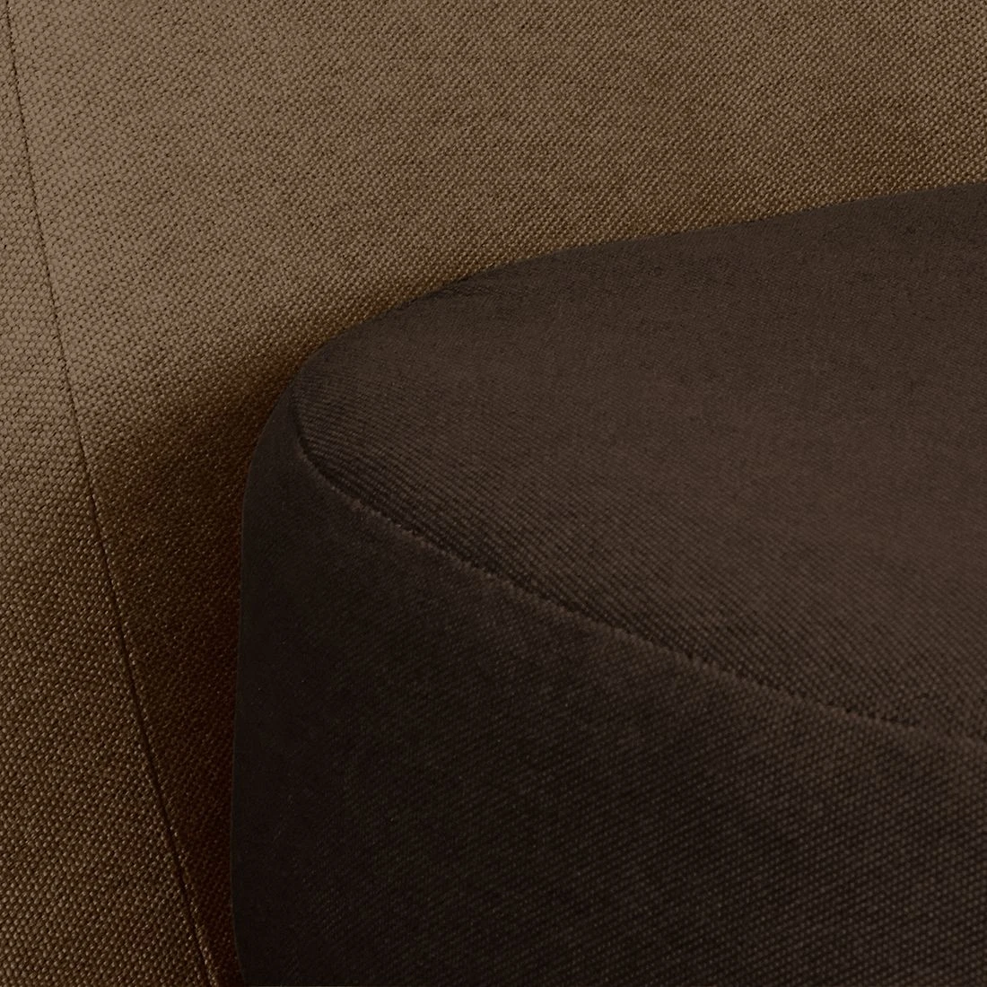 Fredriks Drehsessel Marvin - Webstoff Taupe/Mocca 5 Fredriks Drehsessel Marvin - Webstoff Taupe/Mocca – Bild 5