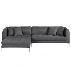 Loftscape Ecksofa Agueda II Webstoff - Dunkelgrau - Longchair davorstehend links 24 Loftscape Ecksofa Agueda II Webstoff - Dunkelgrau - Longchair davorstehend links -Wohnzimmermöbel boutique en ligne ecksofa agueda ii webstoff longchair ottomane davorstehend links dunkelgrau 4794316