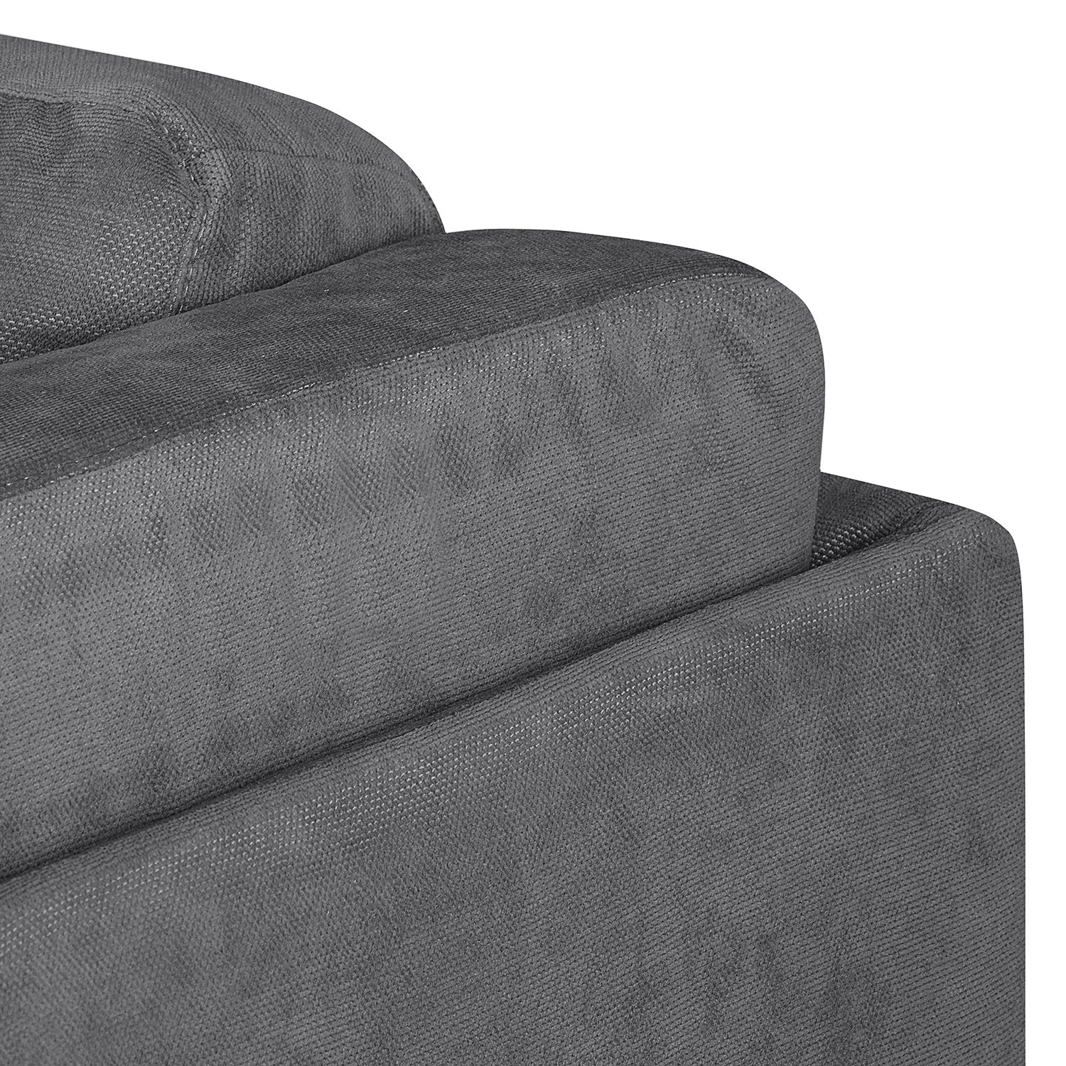 Loftscape Ecksofa Agueda II Webstoff - Dunkelgrau - Longchair davorstehend links 18 Loftscape Ecksofa Agueda II Webstoff - Dunkelgrau - Longchair davorstehend links – Bild 18