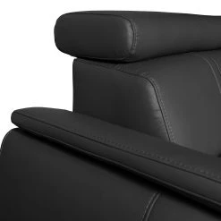 Loftscape Ecksofa Olival IV Echtleder - Schwarz - Schlaffunktion davorstehend links -Wohnzimmermöbel boutique en ligne ecksofa barosa mit schlaffunktion echtleder schlaffunktion davorstehend links schwarz 4196332