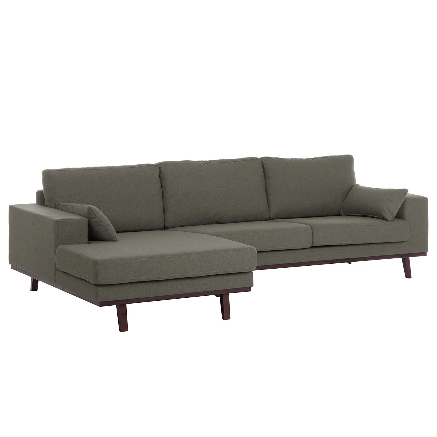 Mørteens Ecksofa Billund I Webstoff - Taupe - Longchair davorstehend links 1 Mørteens Ecksofa Billund I Webstoff - Taupe - Longchair davorstehend links