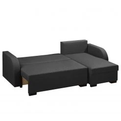 Fredriks Ecksofa Bodney (mit Schlaffunktion) - Flachgewebe -Wohnzimmermöbel boutique en ligne ecksofa bodney mit schlaffunktion flachgewebe longchair davorstehend rechts dunkelgrau 5053796