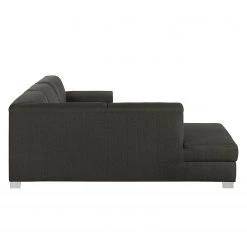 Fredriks Ecksofa Bollon Webstoff Dunkelgrau - Ottomane davorstehend links - Keine Funktion -Wohnzimmermöbel boutique en ligne ecksofa bollon webstoff dunkelgrau ottomane davorstehend links ohne schlaffunktion 4153272