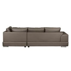 Roomscape Ecksofa Tosya - Kunstleder Braun - Ottomane davorstehend rechts -Wohnzimmermöbel boutique en ligne ecksofa brandon kunstleder braun ottomane davorstehend rechts 373656