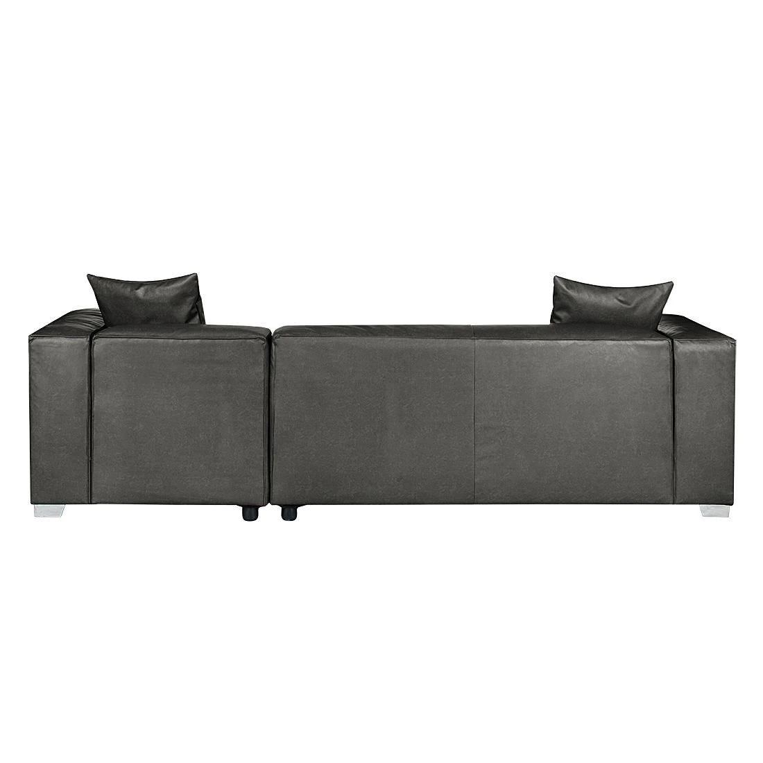 Loftscape Ecksofa Calli - Kunstleder Anthrazit - Longchair davorstehend rechts 6 Loftscape Ecksofa Calli - Kunstleder Anthrazit - Longchair davorstehend rechts – Bild 6