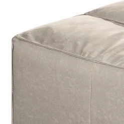 Loftscape Ecksofa Calli - Kunstleder Grau - Longchair davorstehend links -Wohnzimmermöbel boutique en ligne ecksofa calli kunstleder grau longchair davorstehend links 394700
