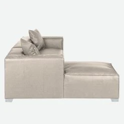 Loftscape Ecksofa Calli - Kunstleder Grau - Longchair davorstehend links -Wohnzimmermöbel boutique en ligne ecksofa calli kunstleder grau longchair davorstehend links 394705