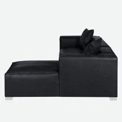 Loftscape Ecksofa Calli - Kunstleder Schwarz - Longchair davorstehend rechts 15 Loftscape Ecksofa Calli - Kunstleder Schwarz - Longchair davorstehend rechts -Wohnzimmermöbel boutique en ligne ecksofa calli kunstleder schwarz longchair davorstehend rechts 394694