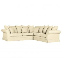 Maison Belfort Ecksofa Campagne III Webstoff - Beige
