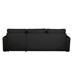 Fredriks Ecksofa Cavolo (mit Schlaffunktion) - Kunstleder Schwarz - Ottomane beidseitig montierbar -Wohnzimmermöbel boutique en ligne ecksofa cavolo mit schlaffunktion kunstleder schwarz ottomane rechts 1317934