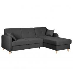Mørteens Ecksofa Clintwood (mit Schlaffunktion) - Webstoff Longchair beidseitig montierbar - Dunkelgrau 11 Mørteens Ecksofa Clintwood (mit Schlaffunktion) - Webstoff Longchair beidseitig montierbar - Dunkelgrau -Wohnzimmermöbel boutique en ligne ecksofa clintwood mit schlaffunktion webstoff longchair beidseitig montierbar dunkelgrau 4514748