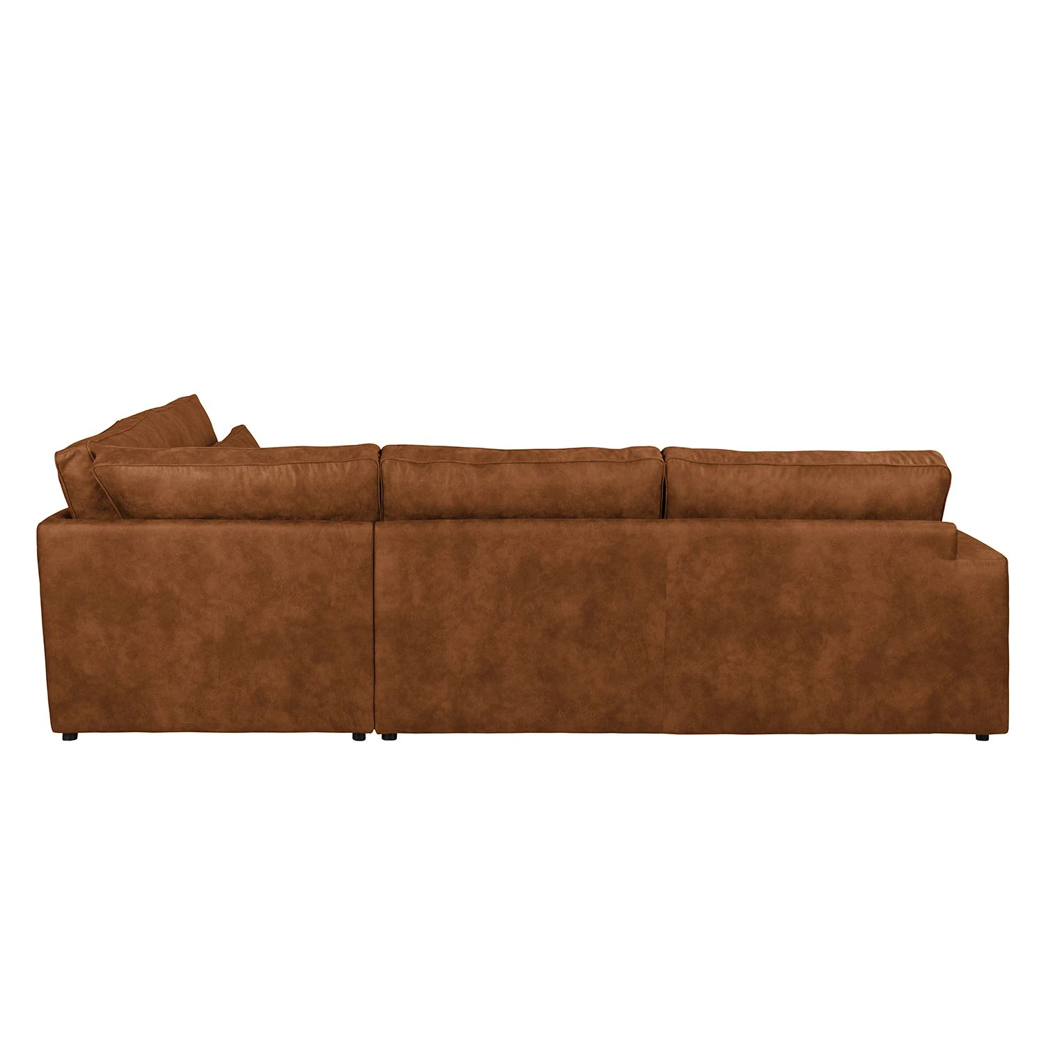 Ars manufacti Ecksofa Coolock Antiklederlook - Cognac - Ottomane davorstehend rechts 7 Ars manufacti Ecksofa Coolock Antiklederlook - Cognac - Ottomane davorstehend rechts – Bild 7