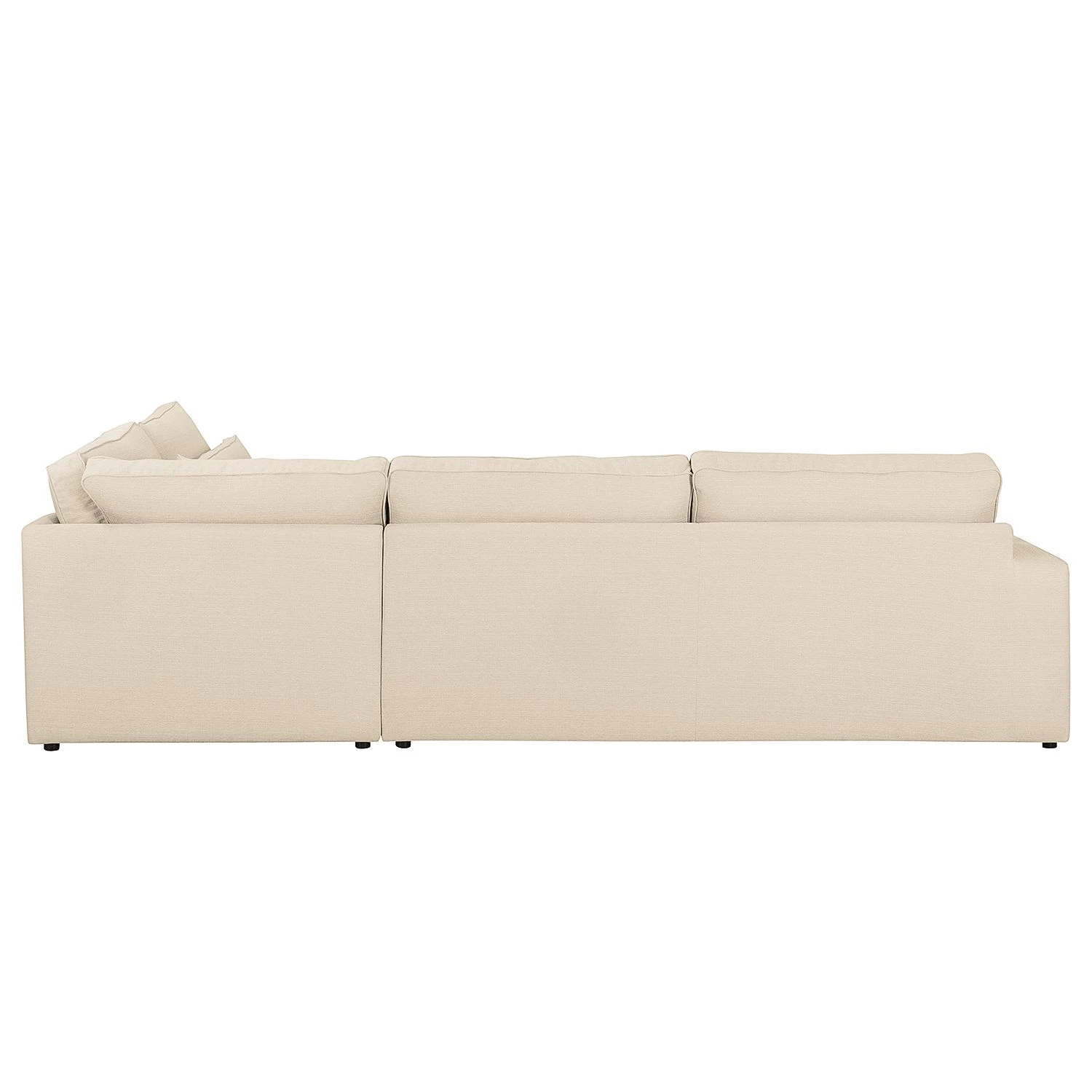 Naturoo Ecksofa Coolock Webstoff - Creme - Ottomane davorstehend rechts 5 Naturoo Ecksofa Coolock Webstoff - Creme - Ottomane davorstehend rechts – Bild 5