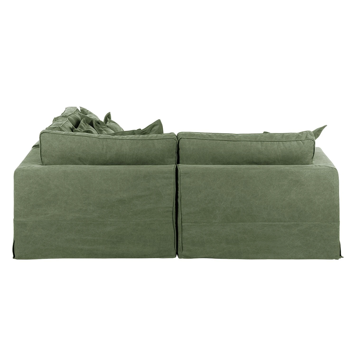 Maison Belfort Ecksofa Coral Beach Webstoff - Olivgrün - Armlehne davorstehend links 5 Maison Belfort Ecksofa Coral Beach Webstoff - Olivgrün - Armlehne davorstehend links – Bild 5