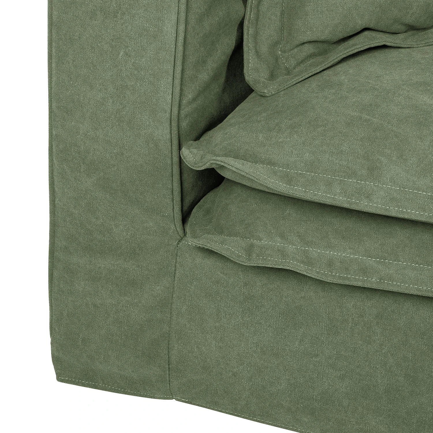 Maison Belfort Ecksofa Coral Beach Webstoff - Olivgrün - Armlehne davorstehend links 9 Maison Belfort Ecksofa Coral Beach Webstoff - Olivgrün - Armlehne davorstehend links – Bild 9