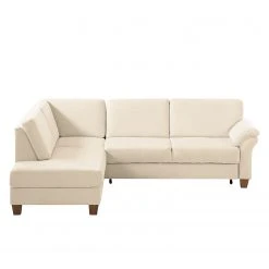 Ars Natura Ecksofa Davao - Microfaser -Wohnzimmermöbel boutique en ligne ecksofa davao microfaser ottomane davorstehend links mit schlaffunktion creme 4796700