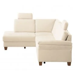 Ars Natura Ecksofa Davao - Microfaser -Wohnzimmermöbel boutique en ligne ecksofa davao microfaser ottomane davorstehend links mit schlaffunktion creme 4796712